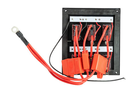 Панель бортового питания 6 переключателей, предохранители, индикация