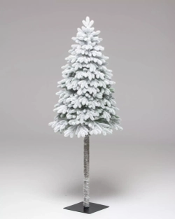 Искусственная елка Валдайская заснеженная 210 см., 100% литая хвоя, ЕлкиТорг (272210)