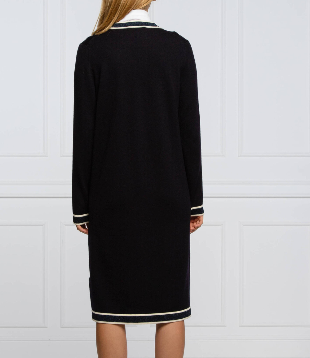 Хлопковый кардиган madeline TORY BURCH - темно-синий(75924)