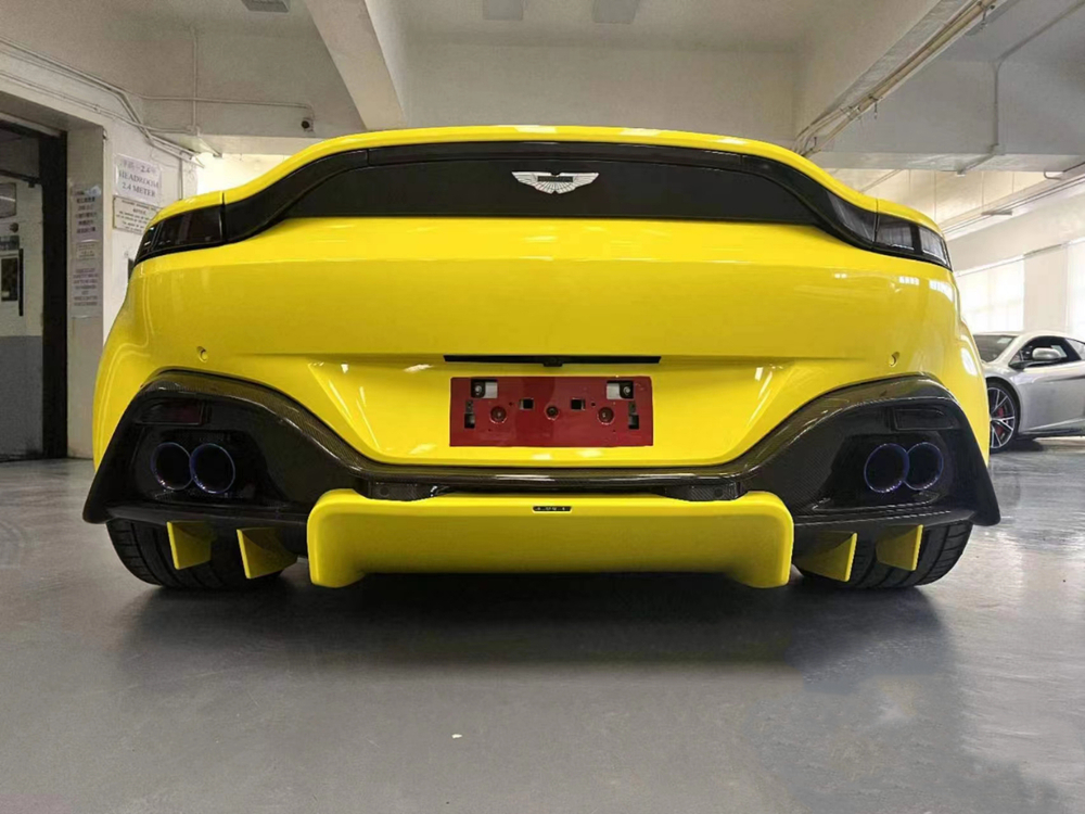 Карбоновый диффузор для ASTON MARTIN VANTAGE Астон Мартин Аэродинамический обвес