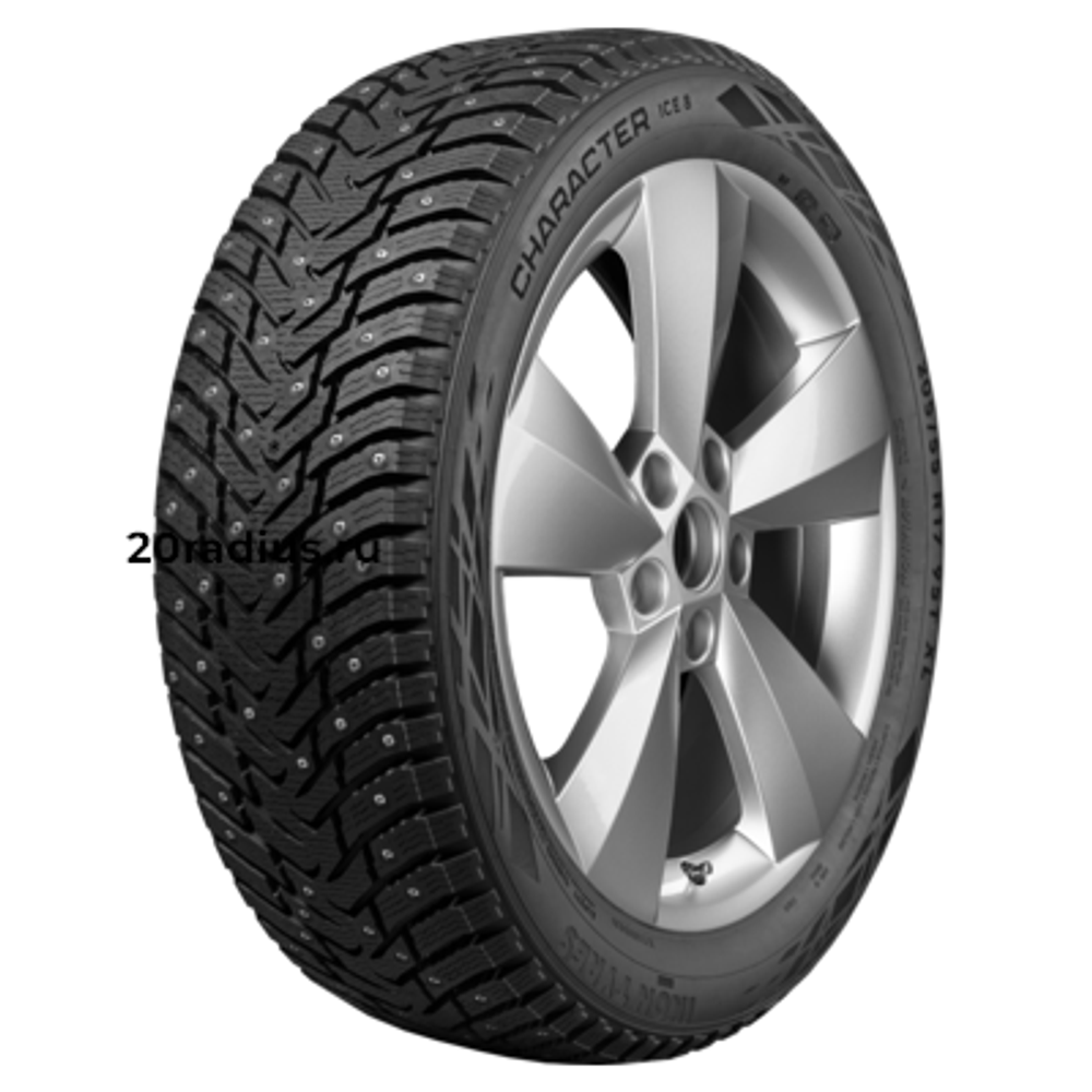 185/70R14 92T XL Character Ice 8 (Nordman 8) TL (шип.)