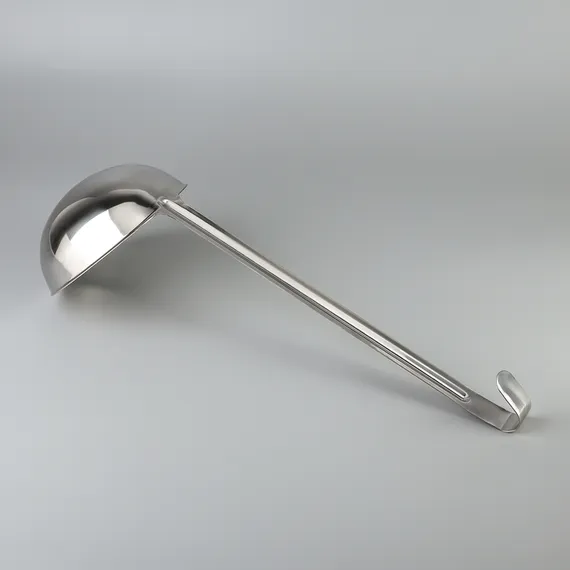 Половник, 750 мл, d=16,5 см, длина ручки 38 см, цельнотянутый