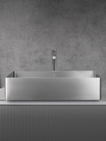 Раковина AltroBagno Solido 001022 MtGr из нержавеющей стали