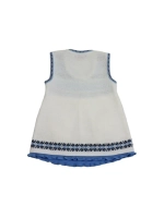 Сарафан вязаный для девочки