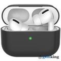 Deppa Silicone Case for AirPods Pro 1 & 2 Black (Чёрный)