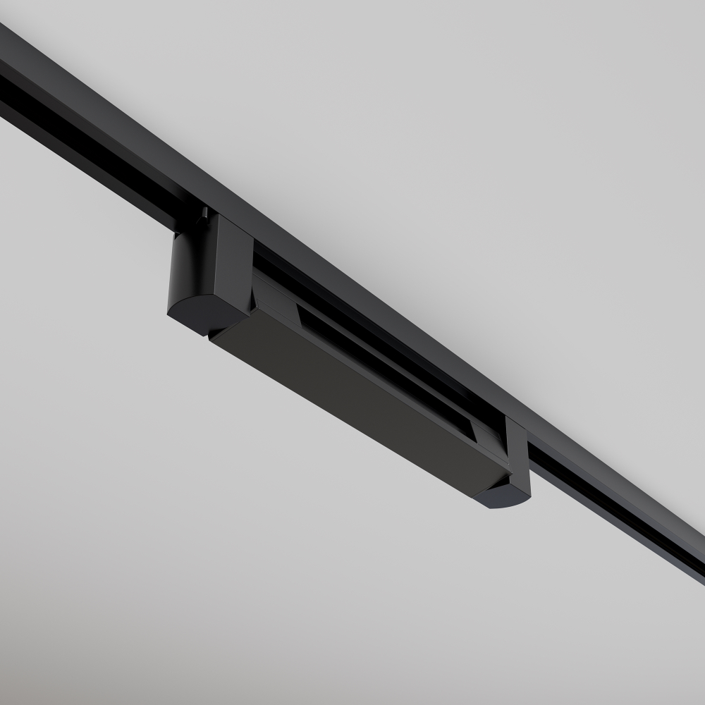 Трековый однофазный светодиодный светильник Maytoni Unity TR010-1-10W3K-M-B