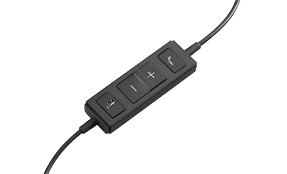 Гарнитура проводная Logitech H570e