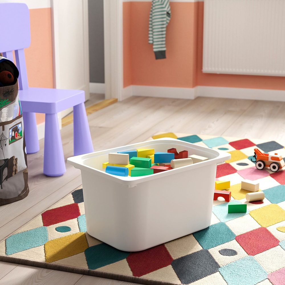 IKEA TROFAST  (ИКЕА ТРОФАСТ)  -  Контейнер, белый, 42x30x23 см