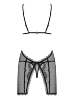 Пикантная сетчатая сорочка Millagro (Размер: L-XL) (Цвет: черный)