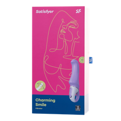 Компактный вибратор для G точки Satisfyer Charming Smile (супер-мягкий силикон)