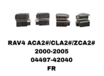 УСПОКОИТЕЛЬ НА КОЛОДКИ RAV4 ACA2#/CLA2#/ZCA2# 2000-2005