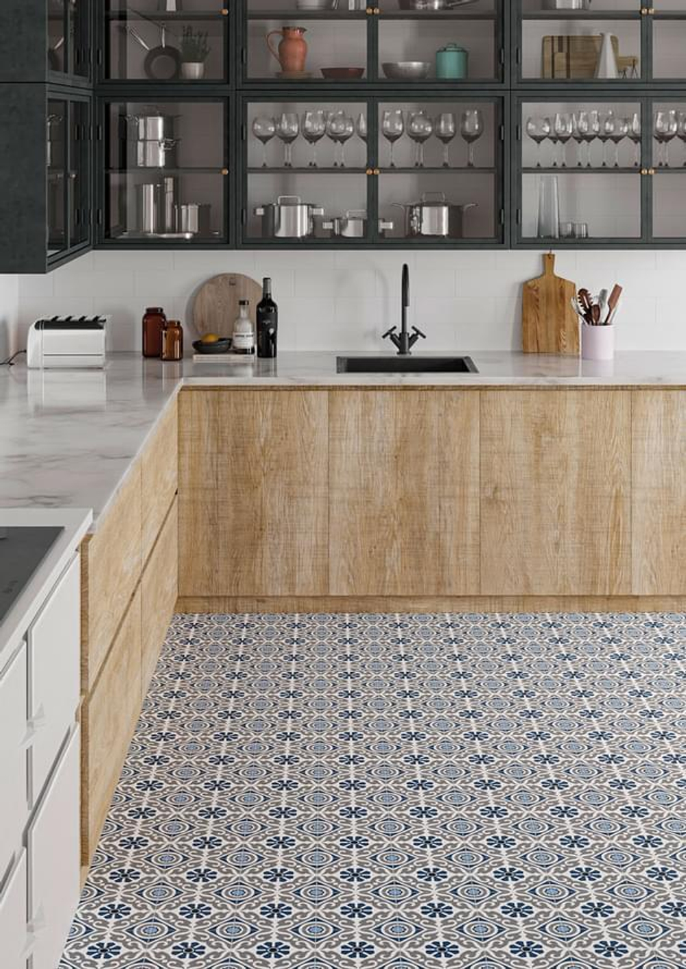 Gayafores Musa Blue 33.15x33.15