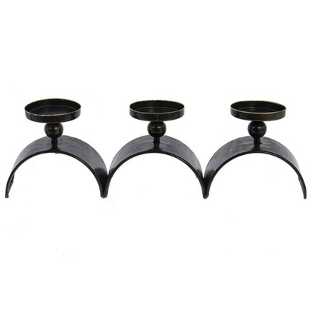 GAEM Подсвечник, L46 W9 H14 см