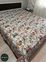 Покрывало гобеленовое Королевские розы евро (240х200)