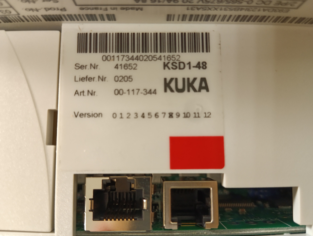 KUKA E93DA123I4B531 с хранения