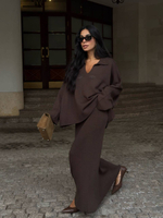 Джемпер ANDREA, шоколадный