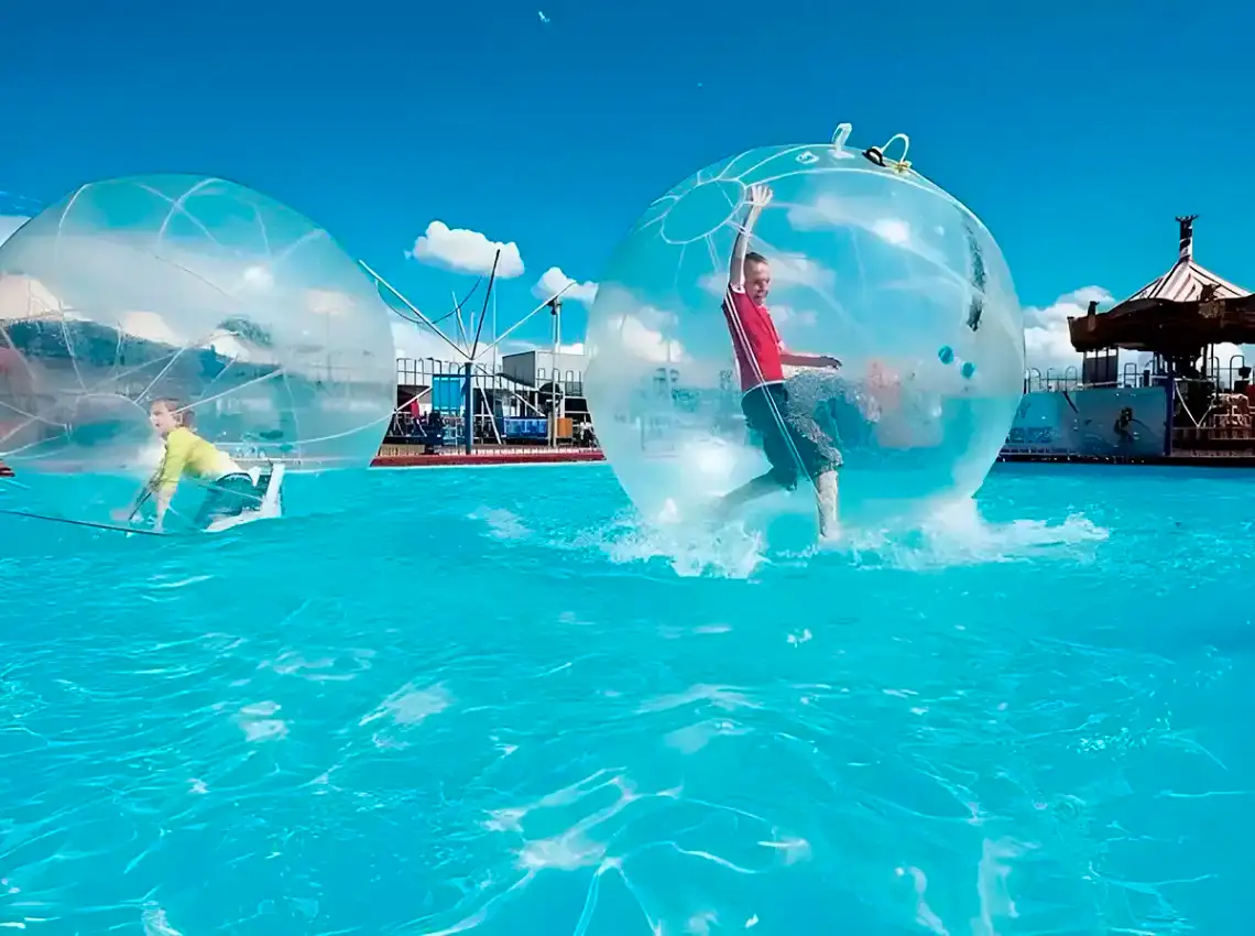 Организация точки проката водных шаров