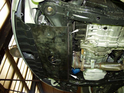Защита картера и КПП Sheriff для Hyundai Coupe II (GK) 2001-2006 арт.10.0408