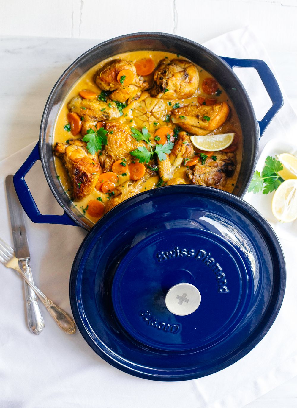 Чугунная кастрюля Swiss Diamond PC 1225CB - 3