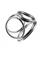 Бондаж для пениса Metal Toyfa 6 колец