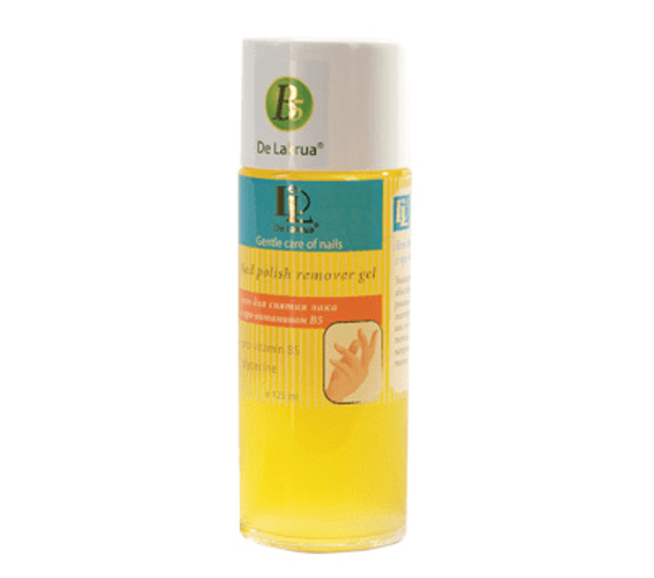 De Lakrua Гель с витамином В5 для снятия лака без ацетона (Nail polish remover gel) 125 мл