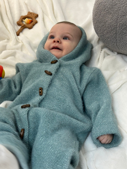 Комбинезон Альпака Бирюзовый