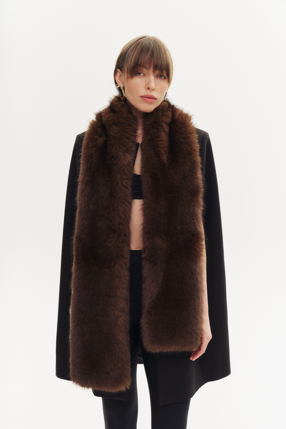 Шарф SHARF BIRDY | Коричневый