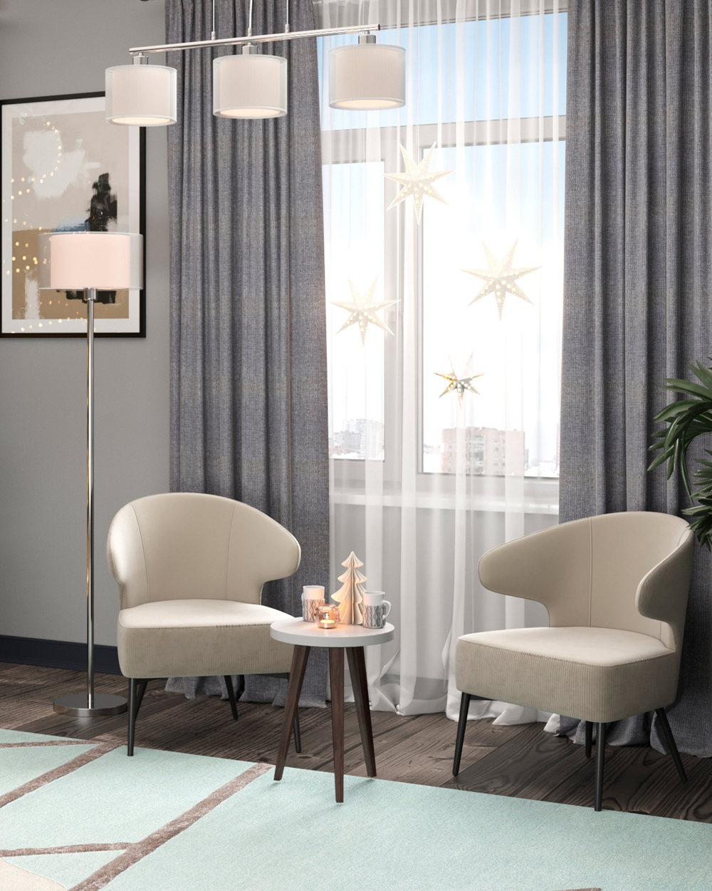 Люстра подвесная Moderli V10496-3P Room