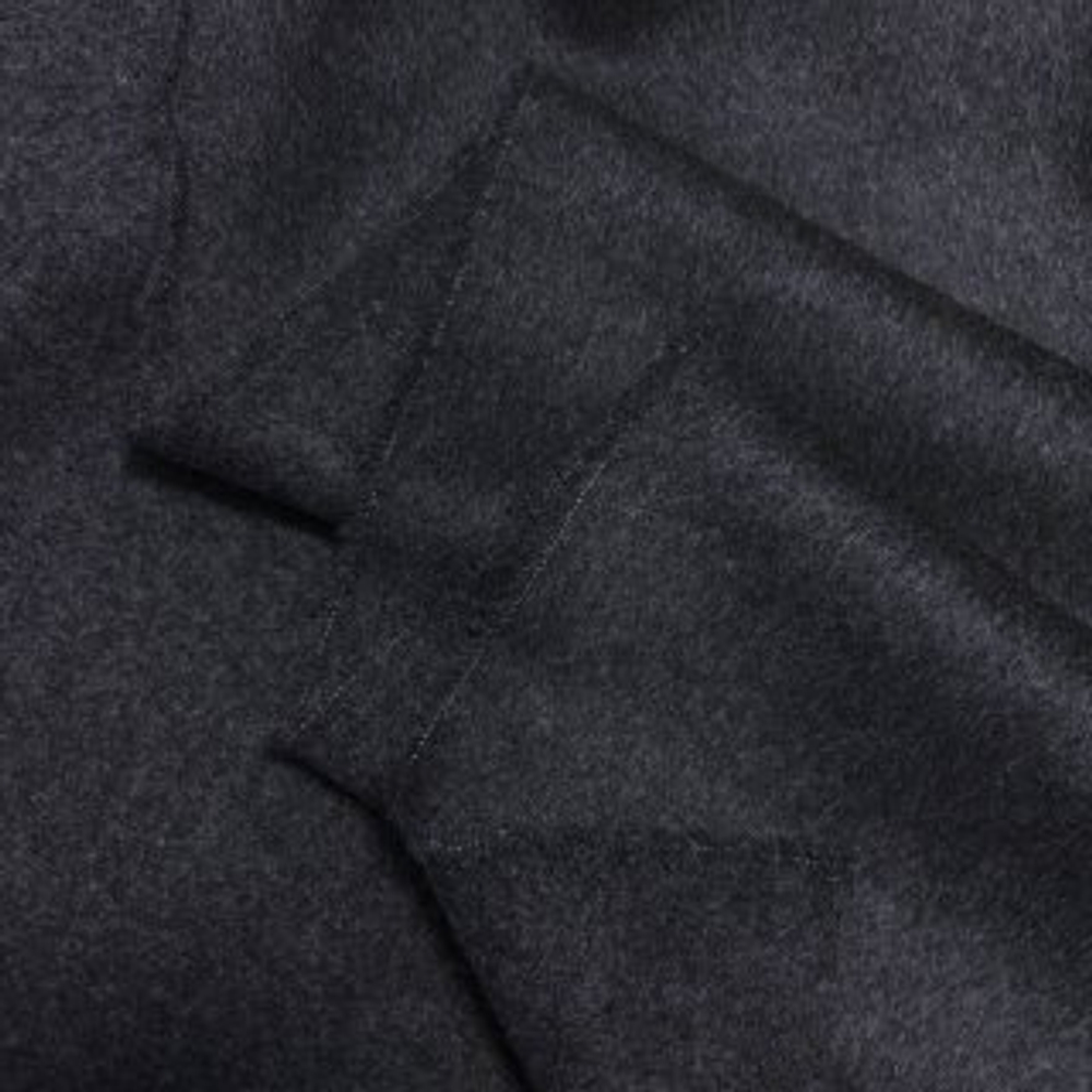 Ткань Пальтовая Шерсть Графит