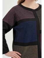 Нарядная кофта джемпер с люрексом