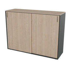 Тумба-купе высокая Prego office 1600х400х1200 ПОТКВ