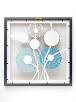 Панно на стену для интерьера "Абстракция" 27*57 см