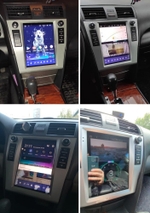 Магнитола для Toyota Camry 40 2006-2011 климат (серая) - Teyes TPRO 2 MJD монитор 9.7" в стиле "Тесла" на Android 10, 4G SIM-слот