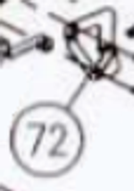Запчасть №72 для Hybest GSR40A. Пластина