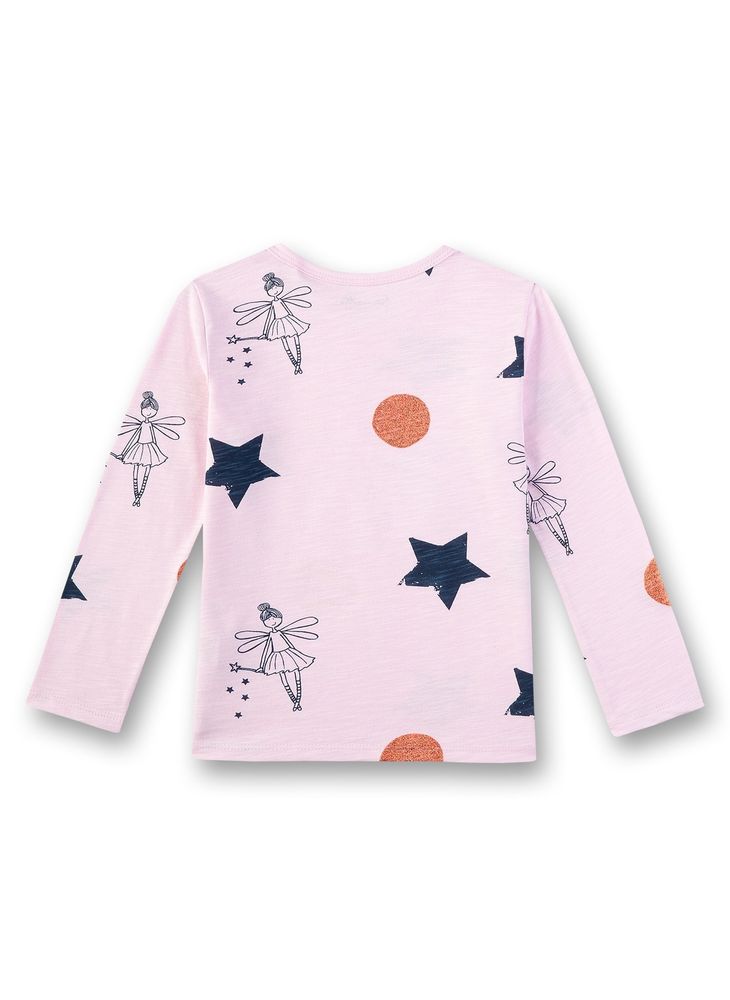 Лонгслив с феями Sanetta KIDSWEAR