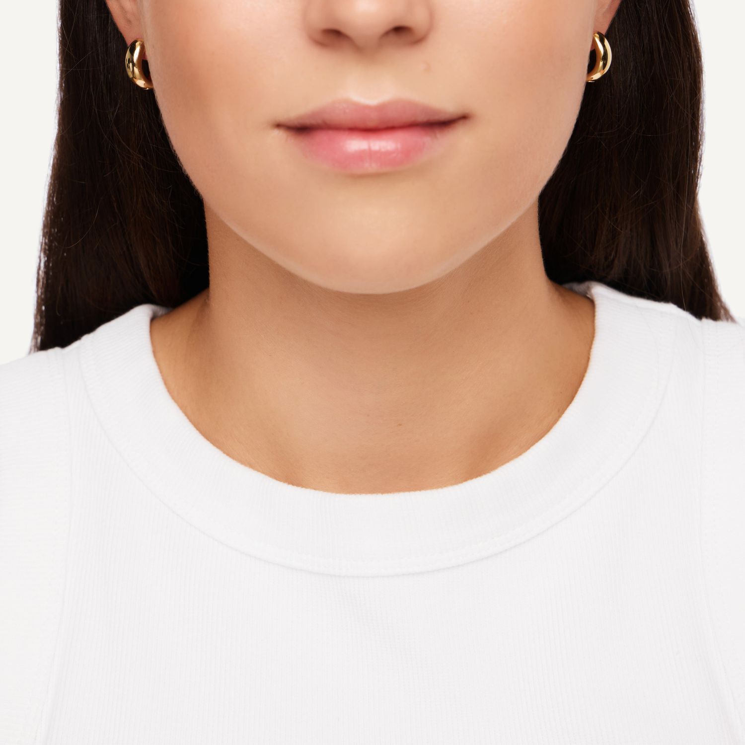 Серьги Pure Hoops - Gold