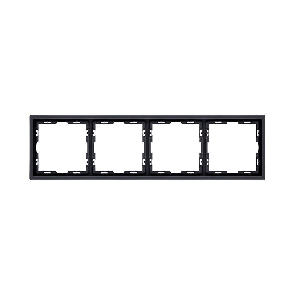Рамка 4-постовая, черный матовый Kollinger Eclipse EC4BK