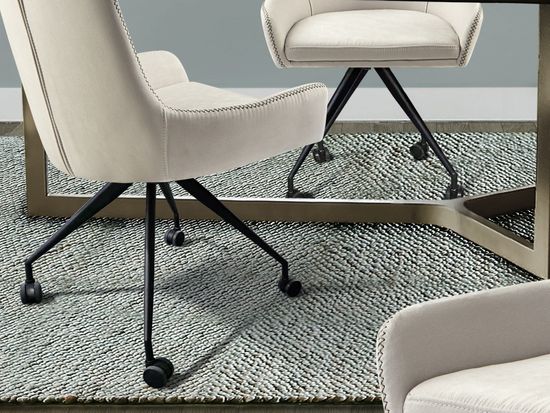 Стул на колесиках Diane белый Испания 