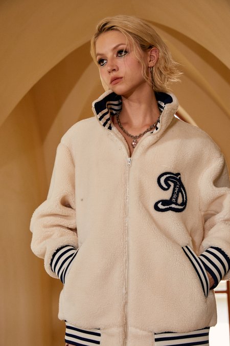 Шерповая куртка DONSMOKE "D Logo" Sherpa Jacket