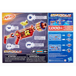 Hasbro G3142 — Бластер Nerf Loadout «Flarefusion» с 18 стрелами G3142 — фото 4