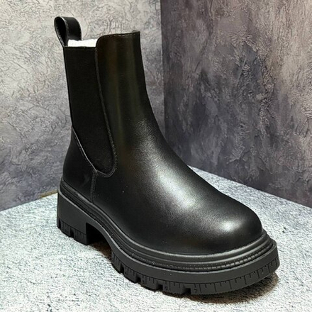 Детские высокие кожаные ботинки на молнии Buba Baby