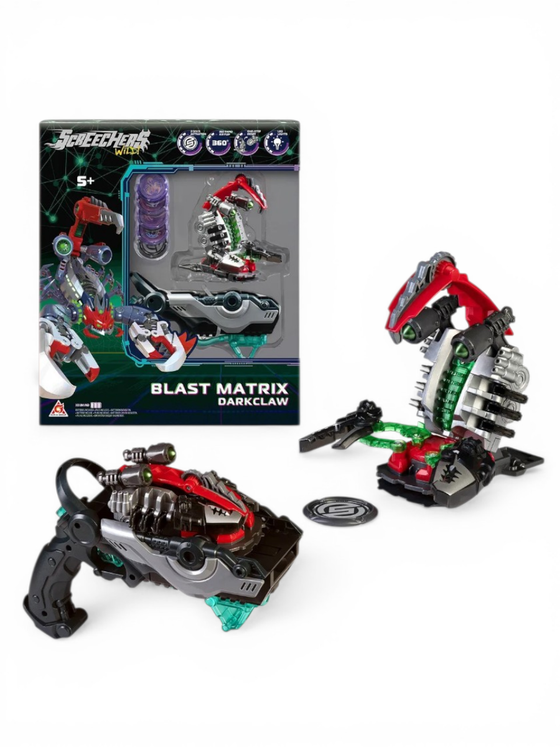 Дикие Скричеры. Игровой набор Бласт Матрикс Дарккло S5. ТМ Screechers Wild