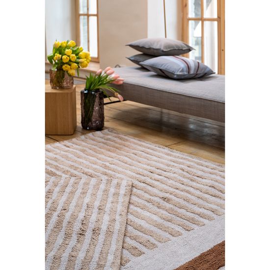 Чехол на подушку из хлопка с принтом tulip field из коллекции terra, 45х45 см