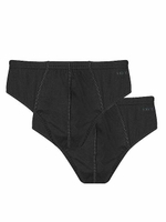 Трусы мужские слипы Loose Fit. Набор из 2-х штук черный