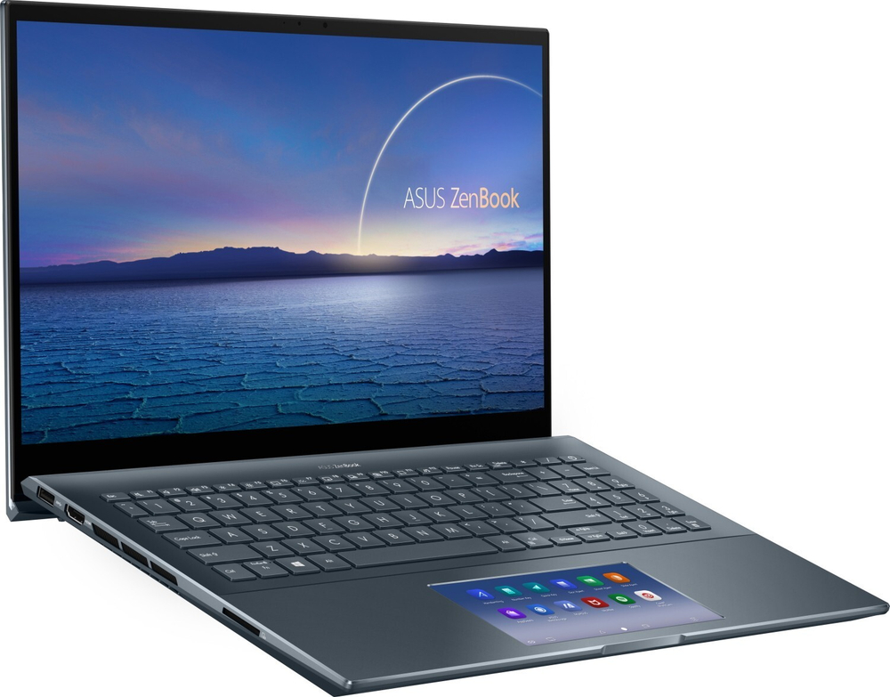 Ноутбук Asus Zenbook 15 Pro UX535LI-BN224T Pine Grey Core i7-10870H/16G/512G SSD/NV GTX1650Ti 4Gb/15.6; FHD IPS AG/WiFi/BT/Win10