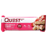 Quest Nutrition, протеиновый батончик, белый шоколад и малина, 4 шт. по 60 г (2,12 унции)