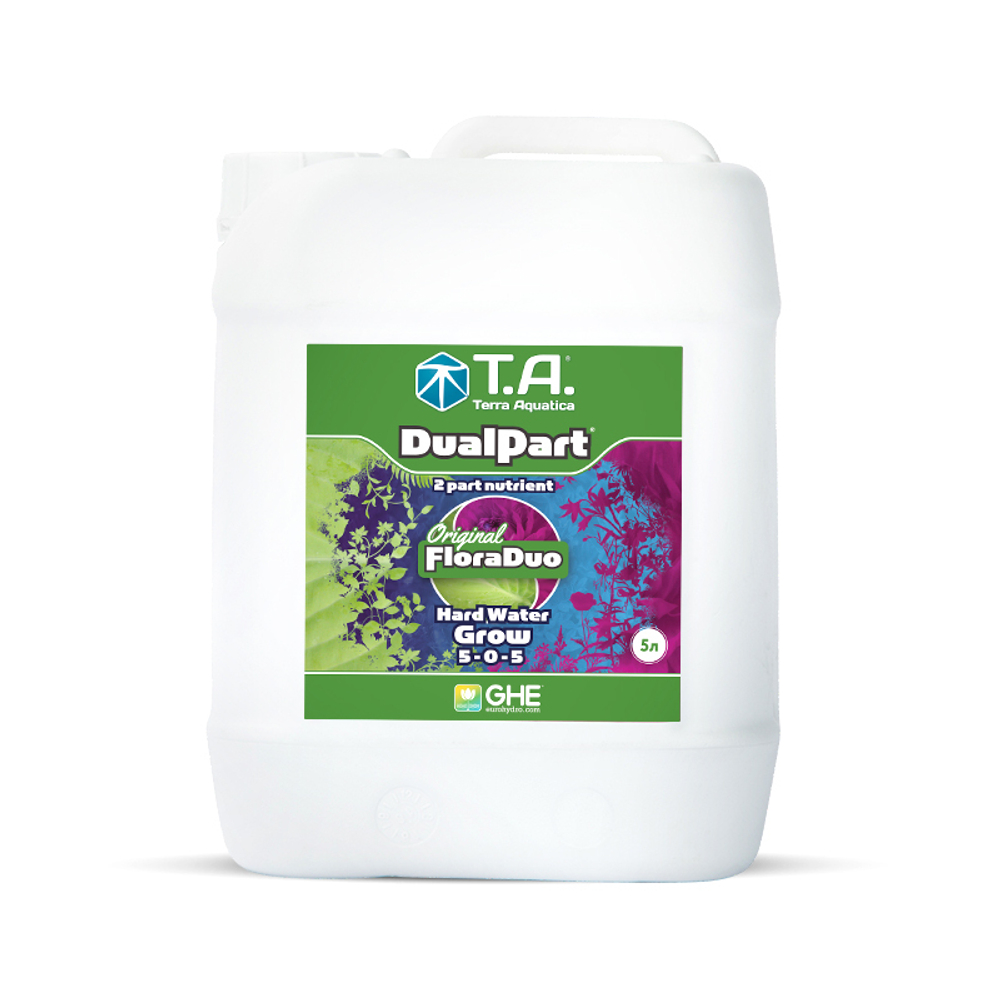 Terra Aquatica DualPart Grow HW 5 л Удобрение минеральное для жёсткой воды