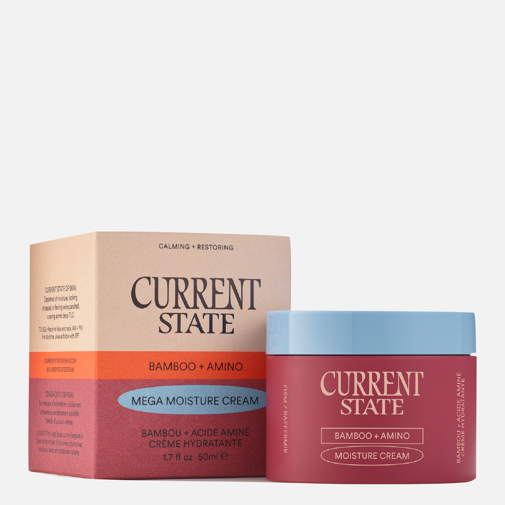 CURRENT STATE Bamboo + Amino Mega Moisture Cream, Увлажняющий крем с аминокислотами, 50мл