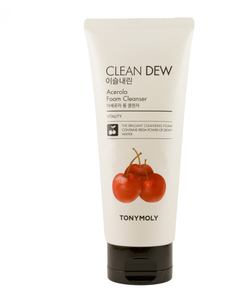 TONY MOLY пенка для умывания Clean Dew с экстрактом ацеролы, 180 мл