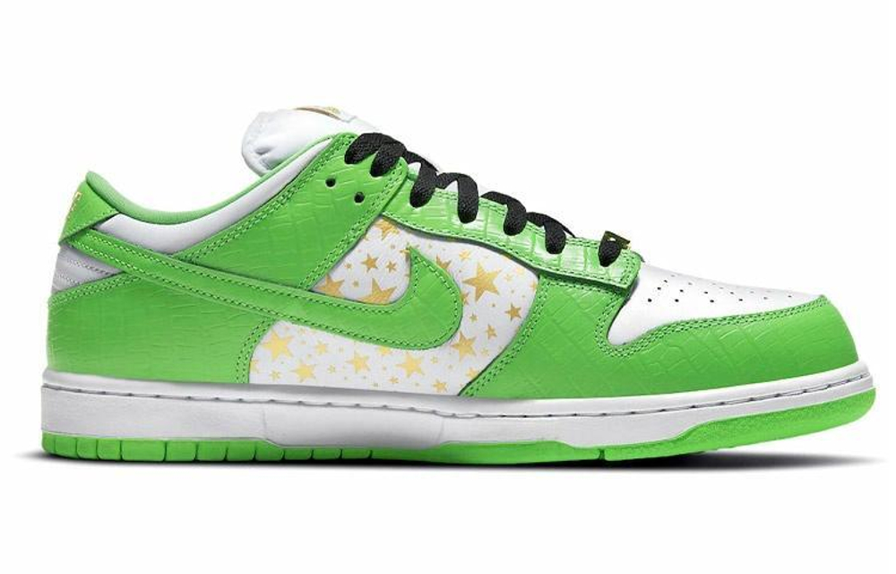 Кроссовки Supreme X Nike Dunk Sb "Mean Green"